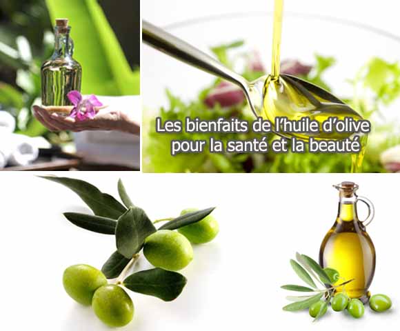 Les bienfaits de l'huile d'olive - 580 x 480