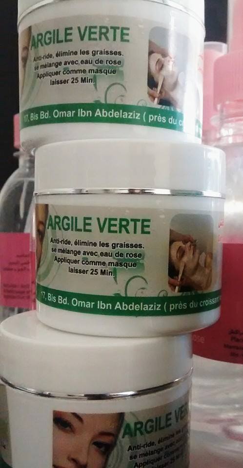 argile verte du Maroc