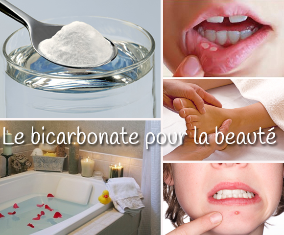 Bicarbonate et beauté